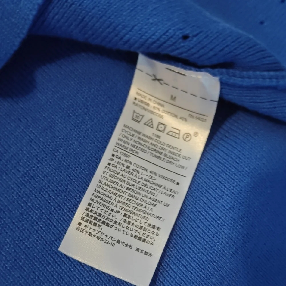 NWT Banana Republic Blue Tank Top - Picture 7 of 7